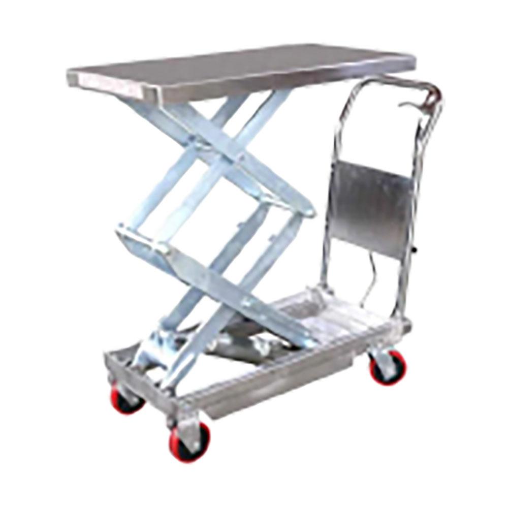 Stainless Steel Mobile Scissor Table